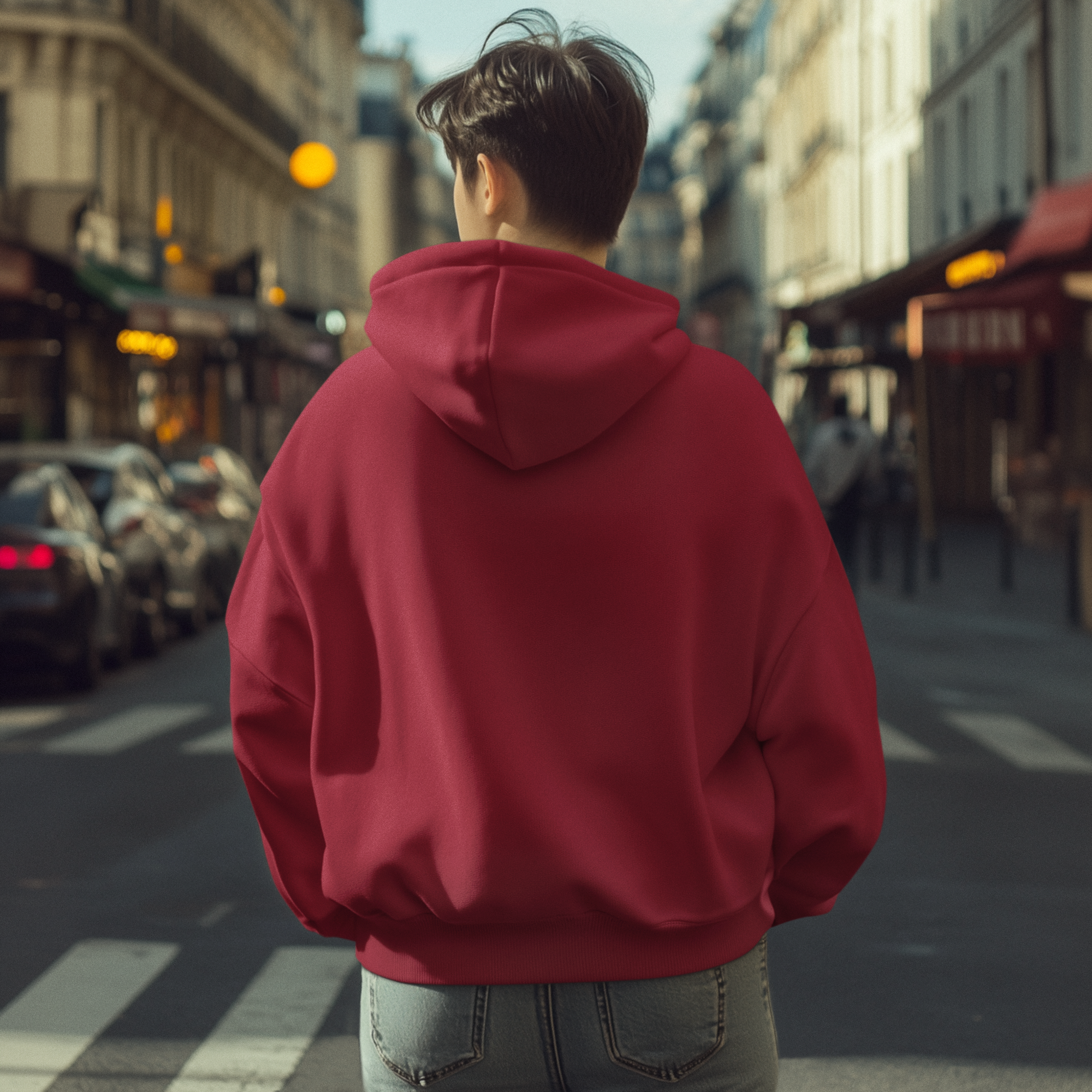 Boo- Printed men hoodie