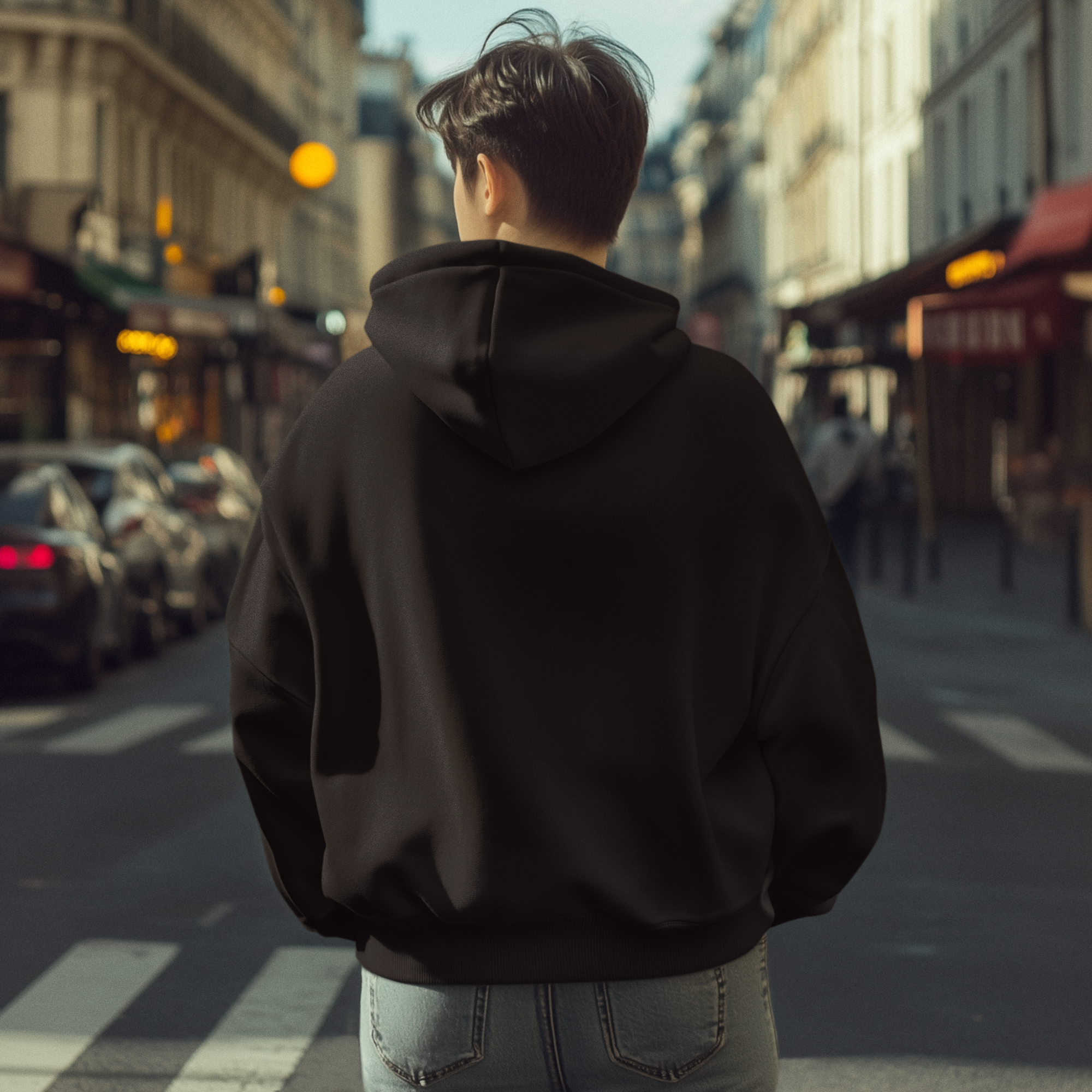 Boo- Printed men hoodie