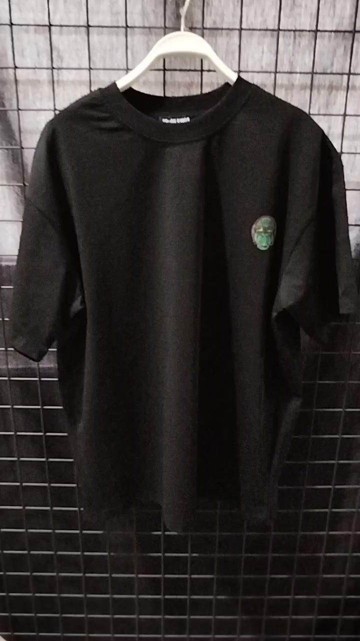 Smoking monkey - Oversize men t-shirt
