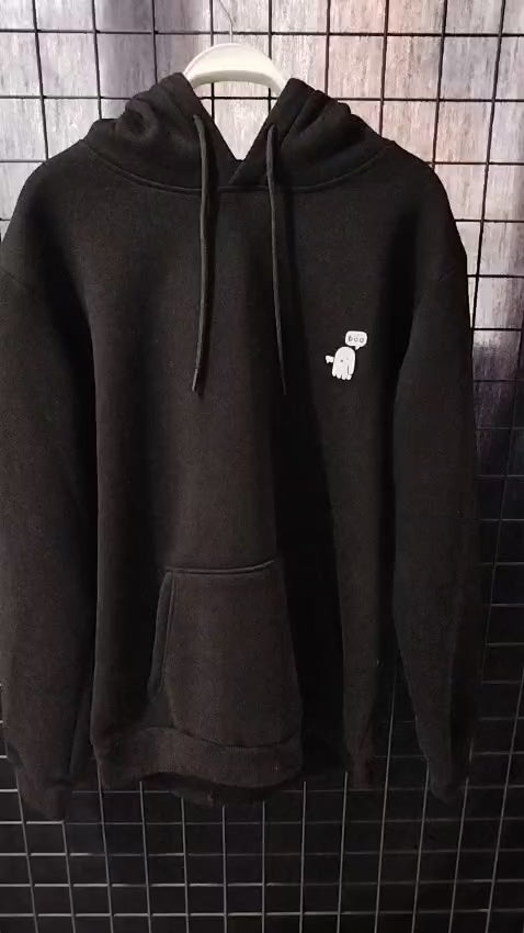 Boo- Printed men hoodie